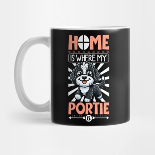 Home is with my Portuguese Water Dog Mug